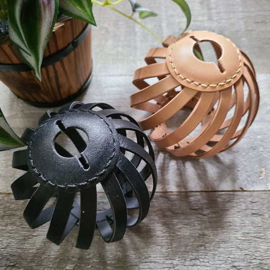 ◉極レアrelease!【powan.BLACK】ゴールZERO・ミニマライト対応レザーランタンシェード